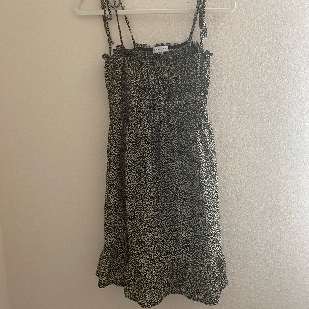 Topshop Cute tie strap Sun dress